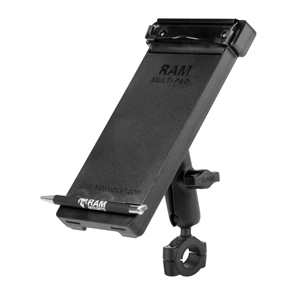 RAM® Multi-Pad™底座，带Tough-Claw™中型夹座