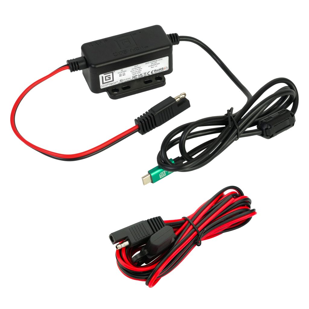 GDS®模块化10- 30 V供电（25 W）公头USB-C硬线充电器