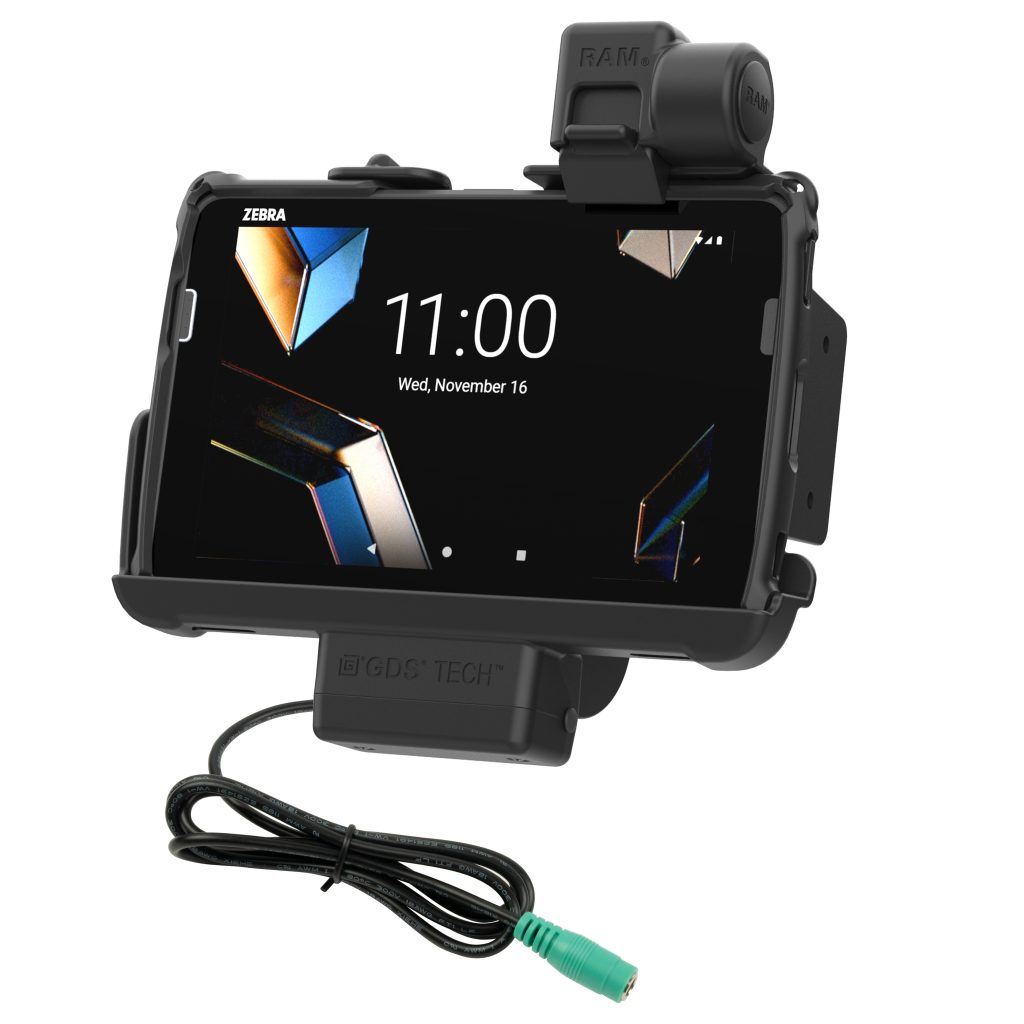 RAM® Tough-Dock™，带锁闩，适用于Zebra ET 4x 8”